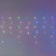 Cortina Led Intercalada 3 Mts X 45 Cm 100 Led Multicolor Luces Navidad 100LEDCM3