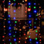 Luz Cascada 9X2 Metros 600 LED Luces Navidad MULTICOLOR 600LEDM