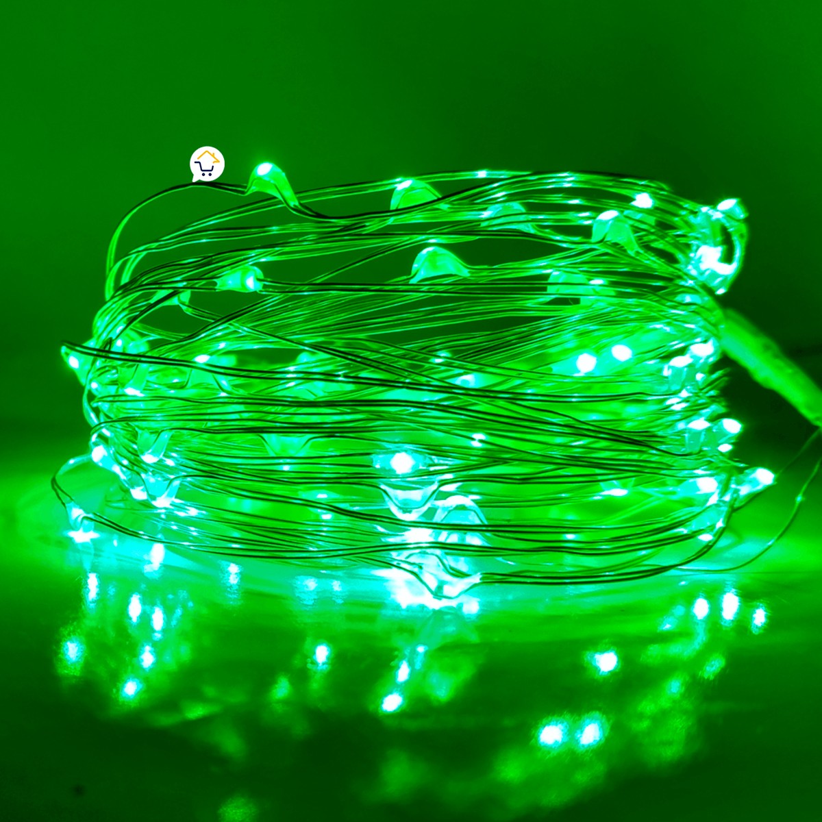 Extensión Micro LED Lineal 20 m 200 Luces Navidad Verde 1554