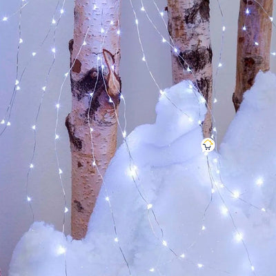 Extensión Micro LED Lineal 10m 100 Luces Navidad Blanco 1541