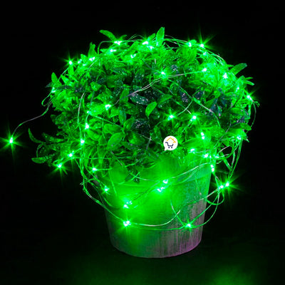 Extensión Micro LED Lineal 10m 100 Luces Navidad Verde 1544