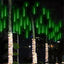 Luces Led Lagrima Meteoro Decoración Navidad 30 cm RF M30R