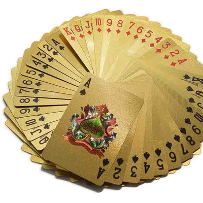 Cartas Remis Baraja metalizadas  Poker Naipe Flexible 8077