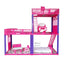 Casa De Muñecas Tipo Barbie Set Armable + Cocina Y Comedor Carolina 160-2