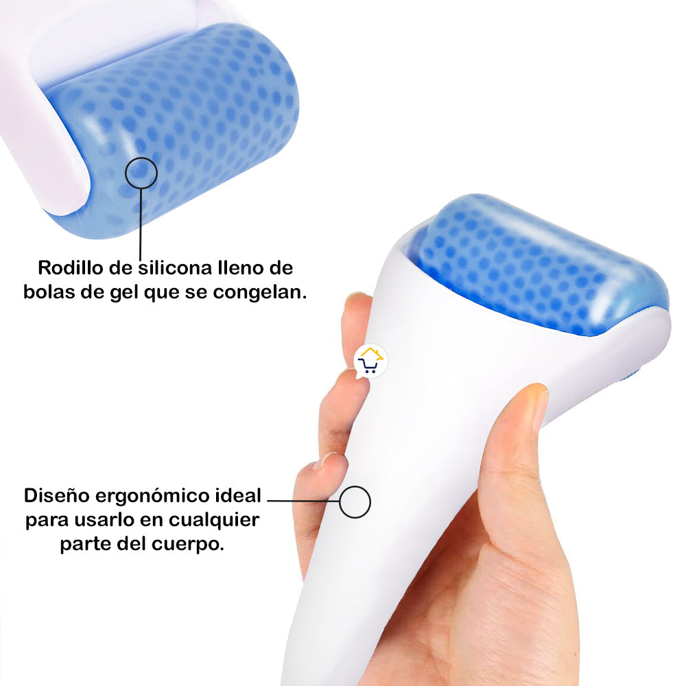 Ice Roller Crioterapia Masajeador Facial Rodillo Hielo Tonificación AF05