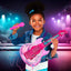 Guitarra Musical Luces Sonidos Micrófono Karaoke Instrumento Parlante HD-669