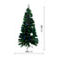 Árbol Navidad Fibra Óptica 210 cm 7 Colores Tupido RF T687
