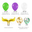 Kit Decoración Globos Cola Sirena Fiesta Temática Cumpleaños OE135