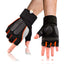 Guantes Medio Dedo Antideslizantes Gimnasio Deporte HD1163