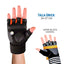 Guantes Medio Dedo Antideslizantes Gimnasio Deporte HD1163