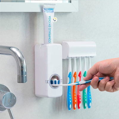 Dispensador De Crema Dental Soporte Cepillos MA07
