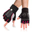 Guantes Medio Dedo Antideslizantes Gimnasio Deporte HD1163