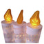 Velas Luces LED Navidad Decoración Hogar x 6 Unidades
