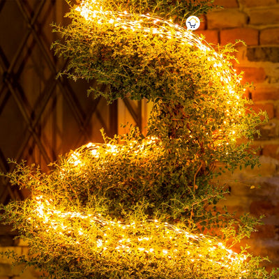 Luz Línea Cascada Micro LED 400 Luces 200 cm Navidad 1580