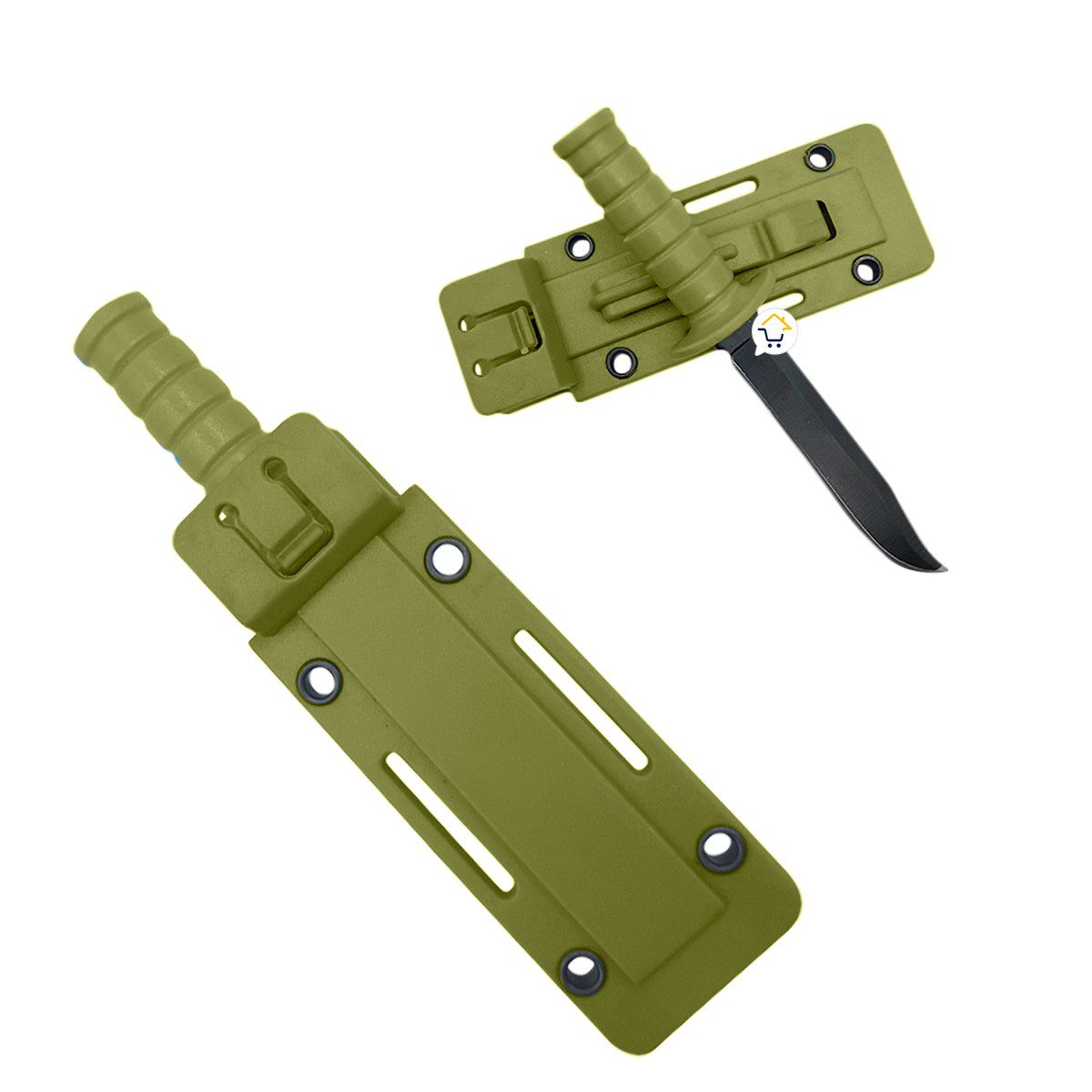 Mini Cuchillo Táctico Camping Abrecartas Con Cadena CD05