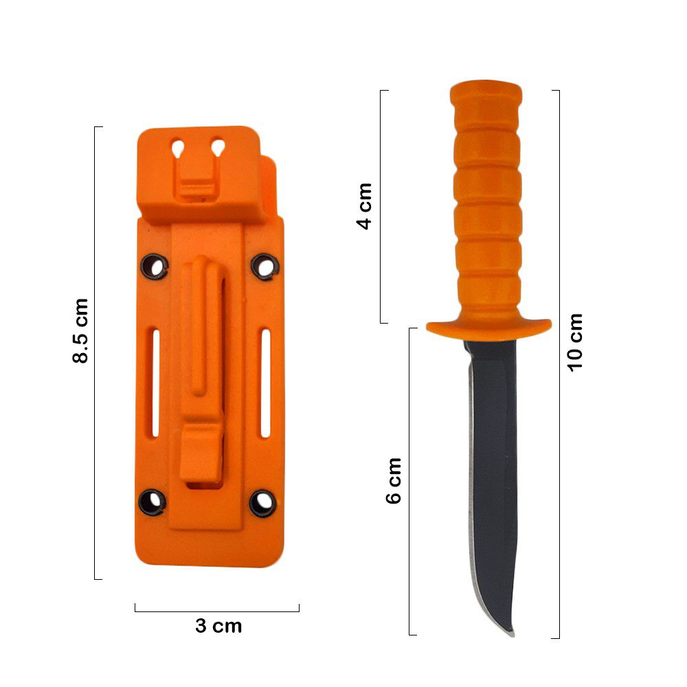 Mini Cuchillo Táctico Camping Abrecartas Con Cadena CD05