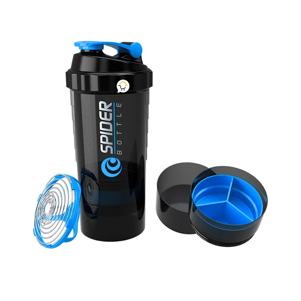 Termo Mezclador Proteína Shaker 500ml 3 - 1 Batidos OF379AZC