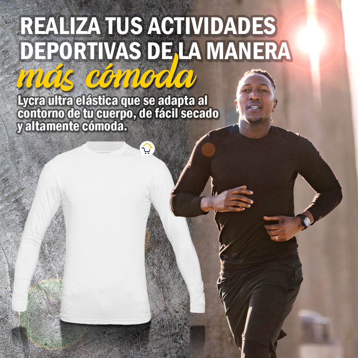 Camiseta Lycra Buso Deportivo 100% Protección Uv Unisex