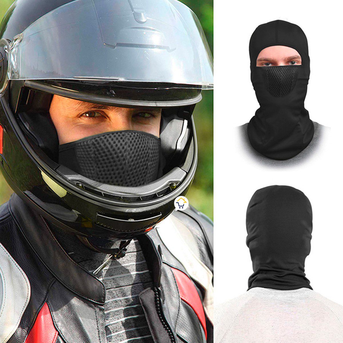 Balaclava Pasamontaña Buff Unisex Moto Bicicleta Deportes BC03