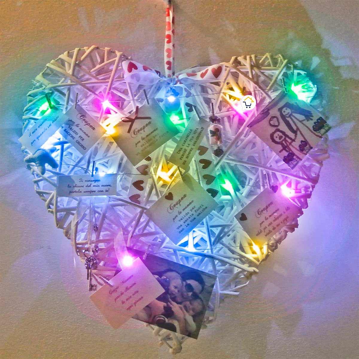 Luces Micro Led Flash Decoración X20 Led Luz Navidad Función Pila Multicolor TX20CM