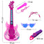 Guitarra Musical Luces Sonidos Micrófono Karaoke Instrumento Parlante HD-669
