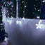 Luces Led Estrella X136 LED Cortina Luces 4m Navidad Blanca CE136NB