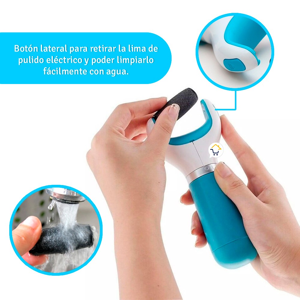 Removedor De Callos Eléctrico Pulidor Pies Exfoliador LIM-1