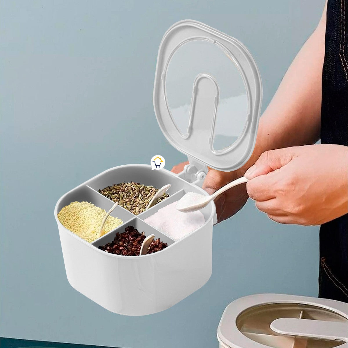 Organizador Condimentos y Especias Con Tapa Cocina DT1