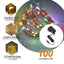 Luces Micro Led Decoración Luz Navidad X 100 Luces Multicolor