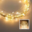 Luces Micro Led Decoración Luz Navidad X 100 Luces Amarilla