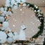 Enredadera Decorativa X12 Metálica Follaje Artificial Decoración Hogar Jardín HG04