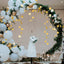 Enredadera Decorativa X12 Metálica Follaje Artificial Decoración Hogar Jardín HG04
