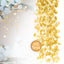 Enredadera Decorativa X12 Metálica Follaje Artificial Decoración Hogar Jardín HG04