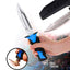 Cuchillo Para Buceo Acuático Táctico Pesca + Estuche y Correas RF 313