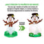 Muñeco De Nieve Mágico Decoración Florece Cristal MM01