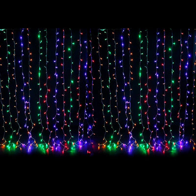 Cascada Led 3X2 Metros 360 L Sube y Baja Luces Navidad RF 2012