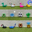 Flotadores Portavasos Tropicales x12 Variados Inflables Piscina XPV
