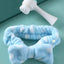 Cepillo Masajeador 2 en 1 + Diadema Para maquillarse Set Limpieza facial MO0374
