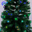 Árbol Navidad Fibra Óptica 210 cm 7 Colores Tupido RF T687