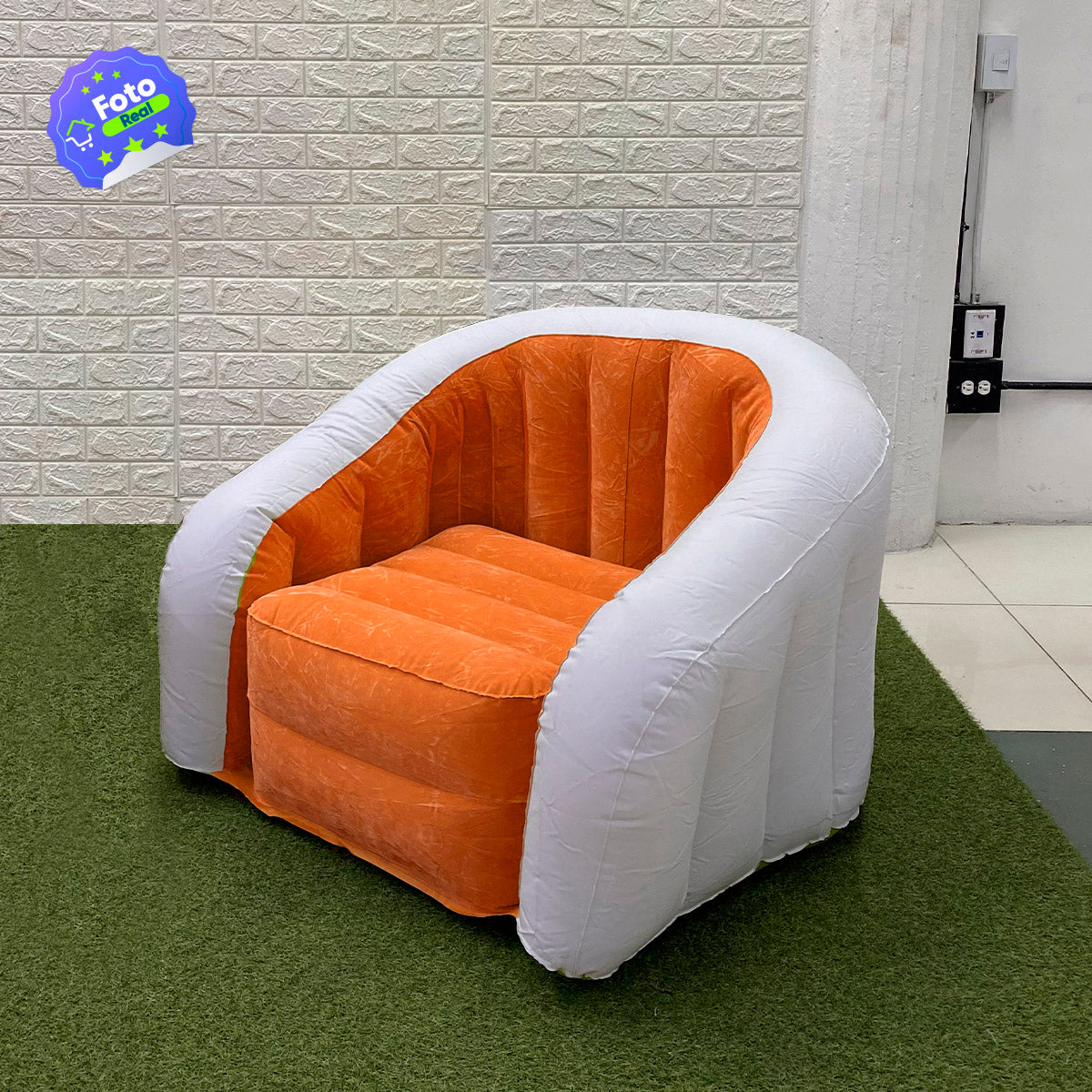 Silla Puff Portable Sillón Inflable Home Hogar 68571NP
