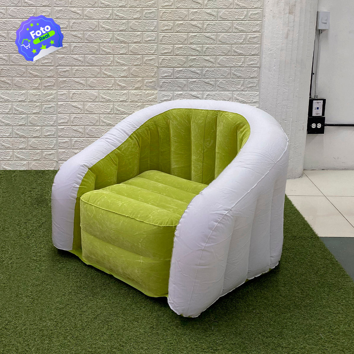 Silla Puff Portable Sillón Inflable Home Hogar 68571NP