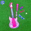Guitarra Musical Luces Sonidos Micrófono Karaoke Instrumento Parlante HD-669