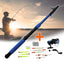 Kit Pesca Caña Semi Profesional 2.7 Metros +  Accesorios Estuche HD4689