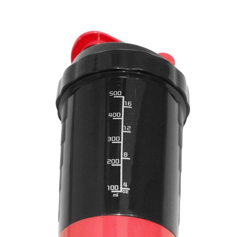 Termo Mezclador Proteína Shaker 500ml 3 - 1 Batidos OF379RO