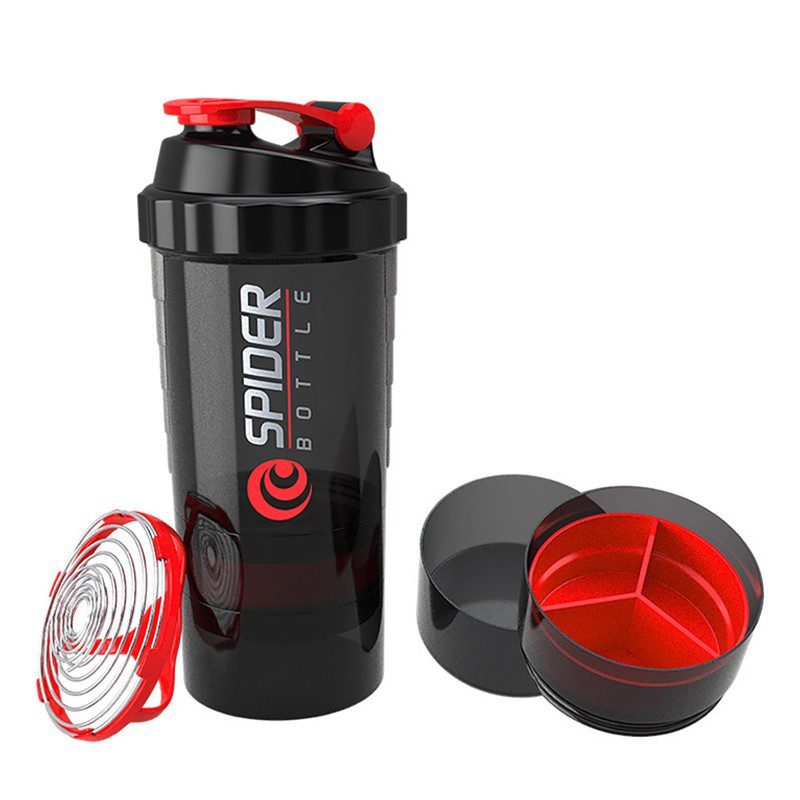 Termo Mezclador Proteína Shaker 500ml 3 - 1 Batidos OF379RO