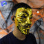 Máscara Anonymous V Venganza Hacker Vendetta Dorada Halloween Disfraz AND-01