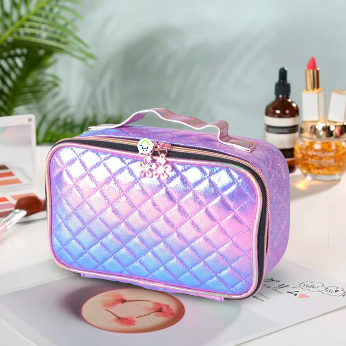 Bolso Organizador Maquillaje Neceser Multiusos Viajero 74246