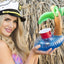 Flotador Palmera Portavasos Inflable Piscina Pool Party 06