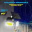 Lámpara Solar LED Exterior Para Pared Sensor De Movimiento SH078