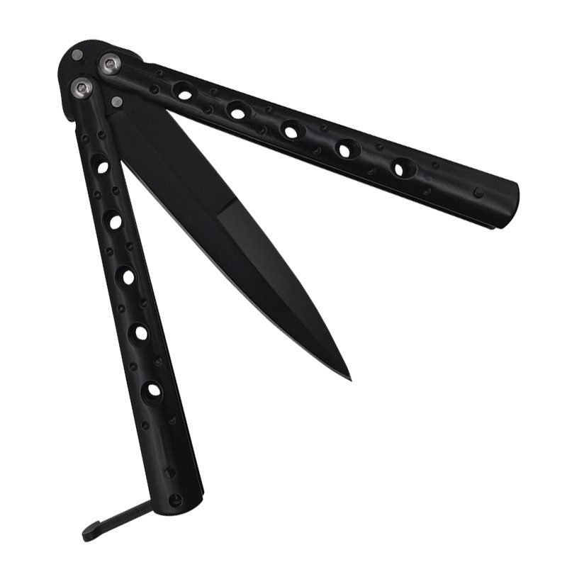 Navaja Mariposa Cuchillo Portátil Defensa Táctico Camping 9086